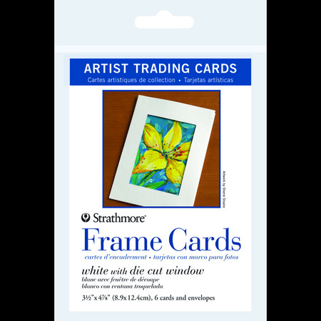 STRATHMORE 3X5 Trading Die-Cut Frame & Envelop 105-912